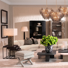 Sofa Modułowa Cresson - Narożnik zewnętrzny Eichholtz