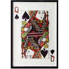 Obraz 3D Queen Spades 104-9061