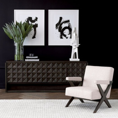 Obiekt Atticus z białego marmuru Eichholtz - My Honey Home