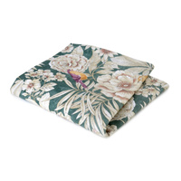 OBRUS BAWEŁNIANY EMERALD - 130 x 300 CM - ROSEBERRY HOME - MY HONEY HOME