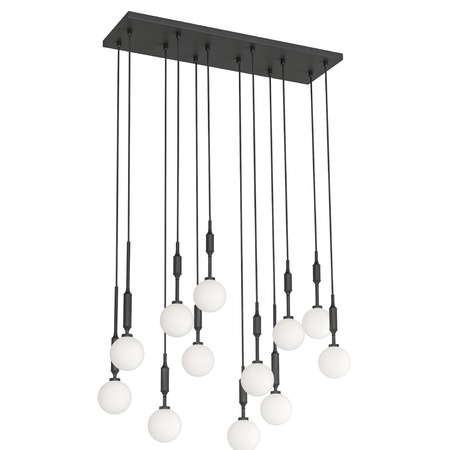 Lampa wisząca Ero XII Nero 80x25