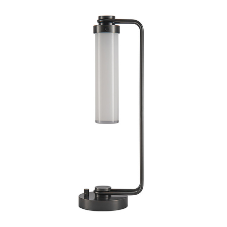 Lampa stołowa Wynwood - 1 źródło światła - Miejski brąz