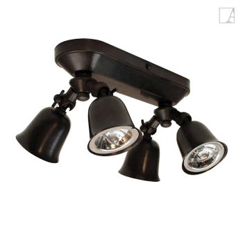 Lampa kierunkowa Authentage Fleure Twin o profilu zaokrąglonym