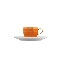 Filiżanka do espresso ze spodkiem AURÉOLE/CLAIR DE LUNE FÜRSTENBERG