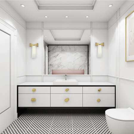 Kinkiet BOW W01176BR