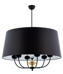 LAMPA WISZĄCA NARNI - CZARNY MAT - KUTEK MOOD - MY HONEY HOME