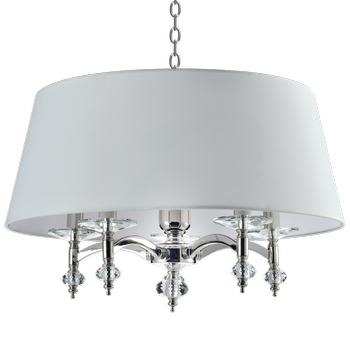 Lampa wisząca VERONA P05377NI-WH