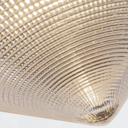 Mały plafon Willard - 1 źródło światła - Miejski brąz