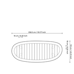 Stół Free Form natural teak