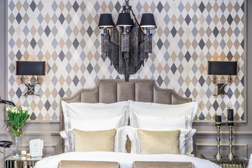 KINKIET TAYLOR - CZARNY - 13X35X39CM - G&C - MY HONEY HOME