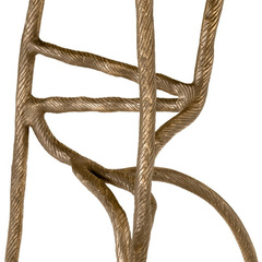 Stolik boczny Dreyfus vintage brass finish