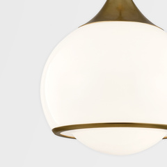 Lampa wisząca 1 LIGHT duża Mitzi