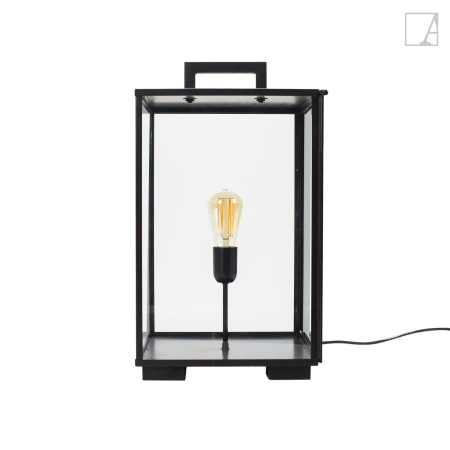 Lampa stołowa Authentage Vitrine - latarnia zewnętrzna