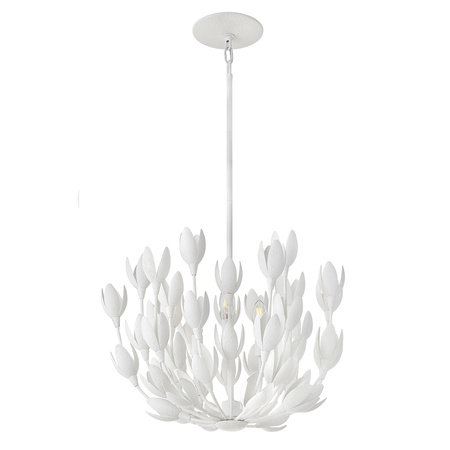 Lampa wisząca Flora - 3 źródła światła - Tynk strukturalny