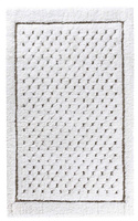Dywan łazienkowy Graccioza Linen Waffle 60X100CM White
