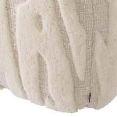 Stołek Eichholtz Zenon kość słoniowa