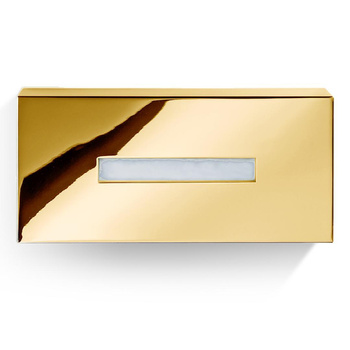 Pudełko na chusteczki Decor Walther złoto 24-karatowe