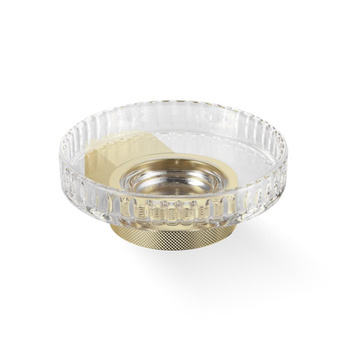 Dozownik mydła ścienny Decor Walther złoto 24-karatowe