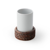 Kubek Decor Walther Rattan Ciemny