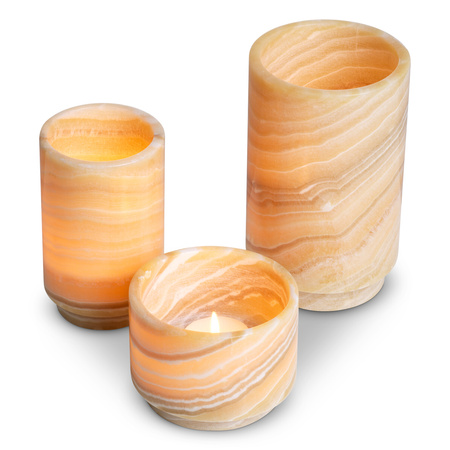 Zestaw 3 świeczników typu tealight Leonidas Eichholtz