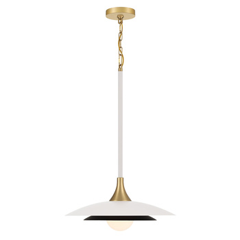 Lampa wisząca Welsh - Matowa biel