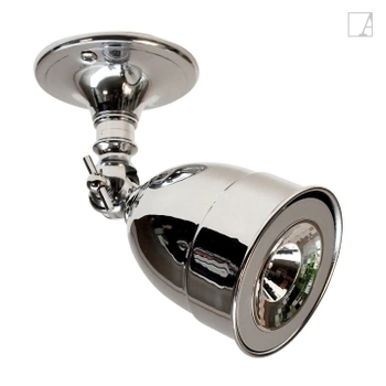 Lampa kierunkowa Authentage Poire na zamontowanej podstawie