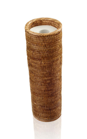 Pojemnik na zapas papieru Decor Walther Rattan Ciemny