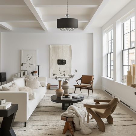 Lampa wisząca ABU DHABI P05697CH-BK