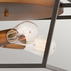 Mała latarnia naścienna Freeport - 1 źródło światła - Teksturowana biel