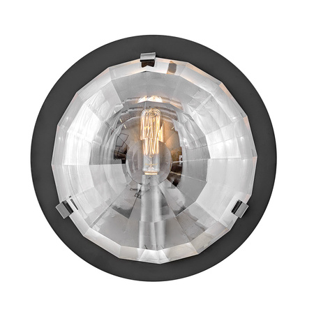 Kinkiet Leo - 1 źródło światła - Czarny