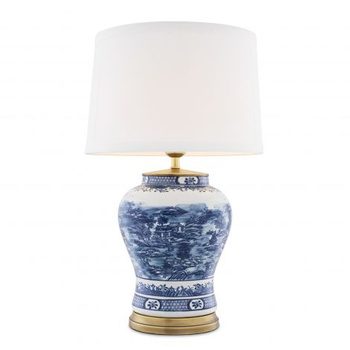Lampa stołowa Chinese Blue Eichholtz - My Honey Home