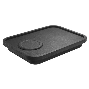 ŁADOWARKA INDUKCYJNA SKÓRZANA - BLACK - 27.5 x 20.5 CM - GIOBAGNARA - MY HONEY HOME