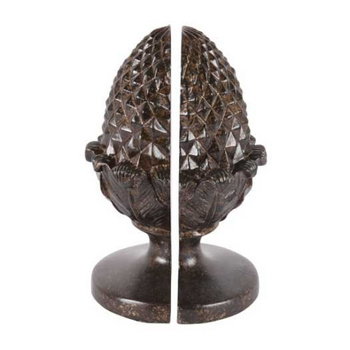 PODPÓRKA DO KSIĄŻEK PINEAPPLE ZESTAW 2 SZT. G&C INTERIORS A/S - MY HONEY HOME