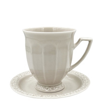 Kubek z podstawkiem Maria en Vogue Sand