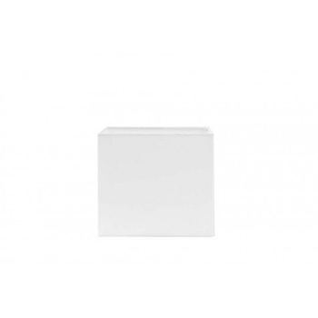 BAWEŁNIANY ABAŻUR BIAŁY - 25x25x22CM - LIGHT&LIVING - MY HONEY HOME