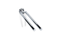 CLASSIC Wieszak na ręczniki Decor Walther podwójny Chrom