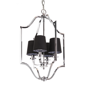 Lampa wisząca NEW YORK P04380CH-BK