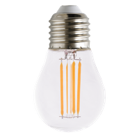 Żarówka dekoracyjna LED filament G45 4W E27