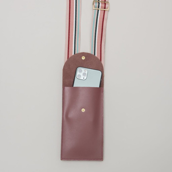 TOREBKA NA TELEFON - DARK PINK - BY B+K - MY HONEY HOME