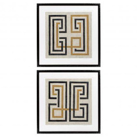 Grafika Deversion zestaw 2 szt. Eichholtz - My Honey Home