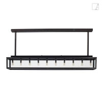 Lampa wisząca Authentage Vitrine petite na długiej rurze