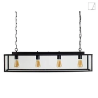 Lampa wisząca Authentage Vitrine na długim łańcuchu