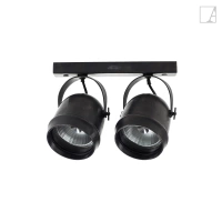 Lampa ścienna Authentage Macro o szerokości 50 cm - zewnętrzna