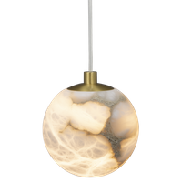 Lampa wisząca VOLTERRA P01968BR