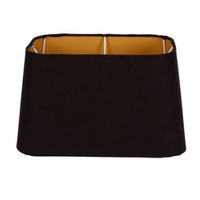 ABAŻUR - CZARNY - 30X25X18CM - G&C - MY HONEY HOME
