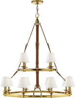 Dwupoziomowy żyrandol Westbury