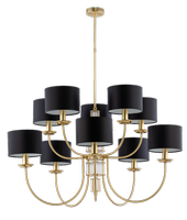 LAMPA WISZĄCA CERO - MOSIĄDZ SATYNOWANY -  KUTEK MOOD - MY HONEY HOME