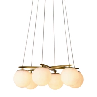 Żyrandol Morro antique brass finish Eichholtz