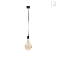 Lampa wisząca Authentage Filou na kwadratowej podstawie
