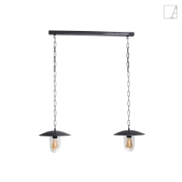 Lampa wisząca Authentage Elébase – 2 źródła światła